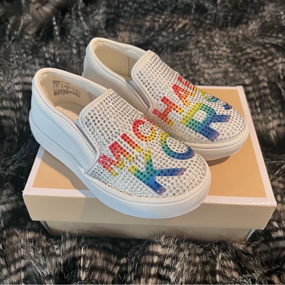 Michael Kors Girls Jem Split Sneakers